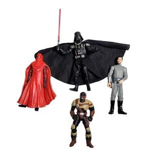 Star Wars 4" Action Figures Lot of 4 Loose 2000's Pre-owned